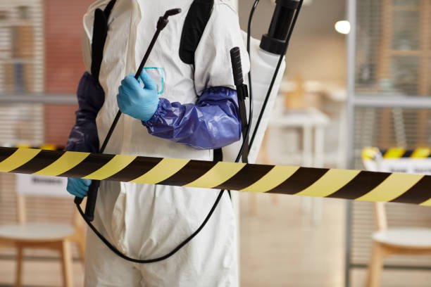 Professional Infectious Disease Decontamination technician working in Gonzales, TX